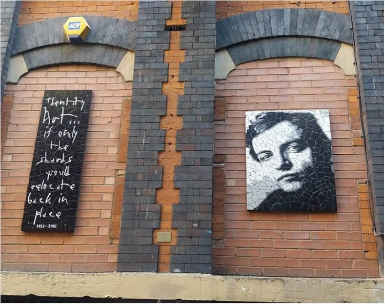 Mosaic by Mary Goodwin and Mark Kennedy at Aflecks Palace, Manchester 2018