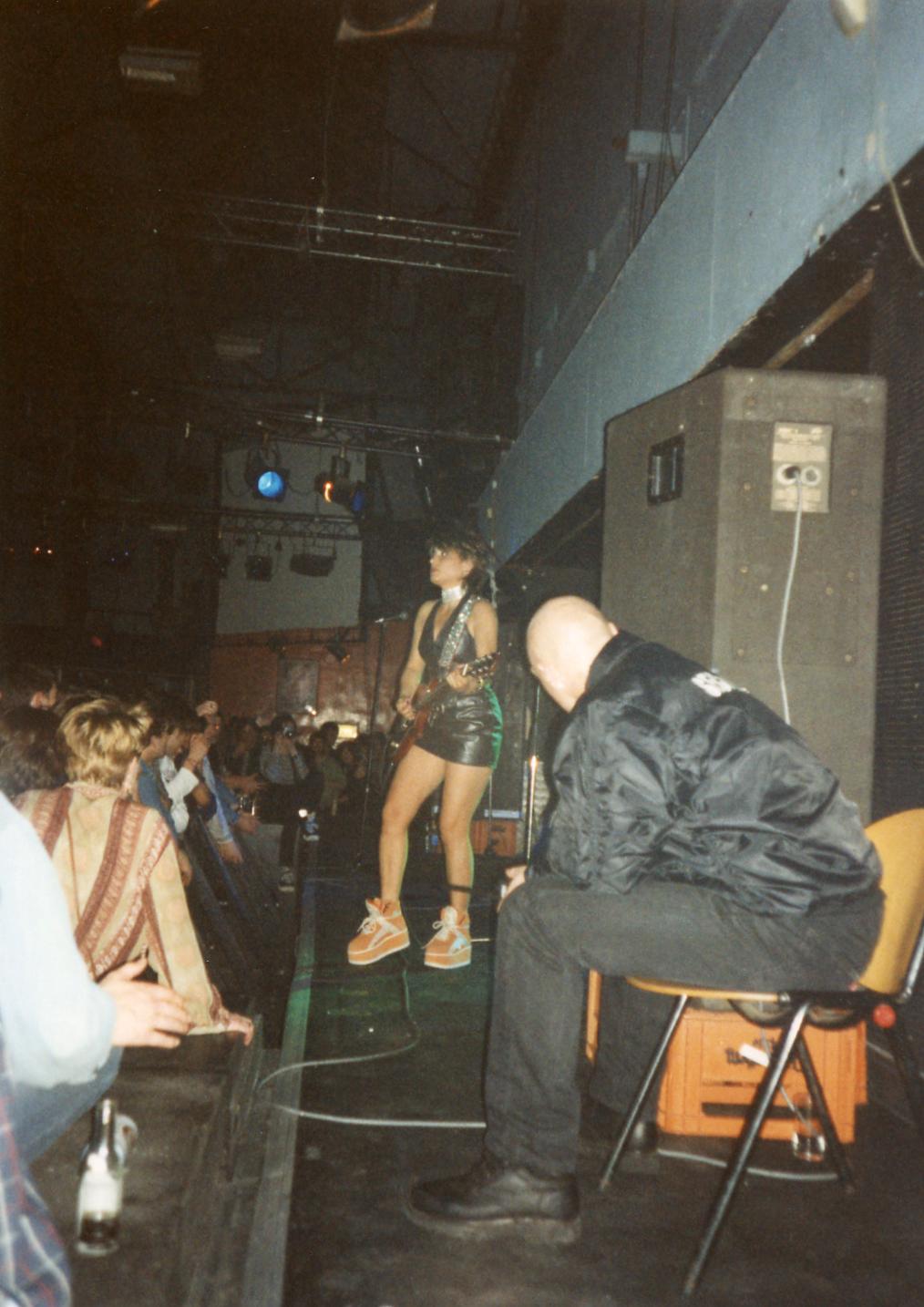 Brix Smith Start performing at The Hacienda