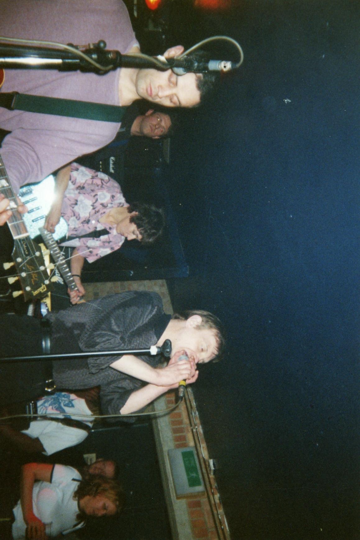 The Fall performing live in Derby 1999
